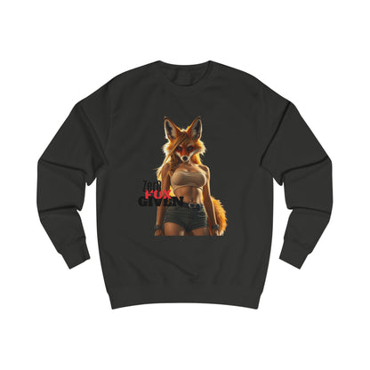 Edgy Graphic Sweatshirt, Zero Given Sweatshirt, Unisex Pullover, Trendy Streetwear, Gift for Him/Her, Casual Layering Top