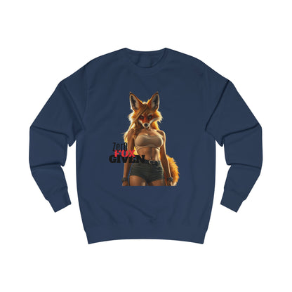 Edgy Graphic Sweatshirt, Zero Given Sweatshirt, Unisex Pullover, Trendy Streetwear, Gift for Him/Her, Casual Layering Top