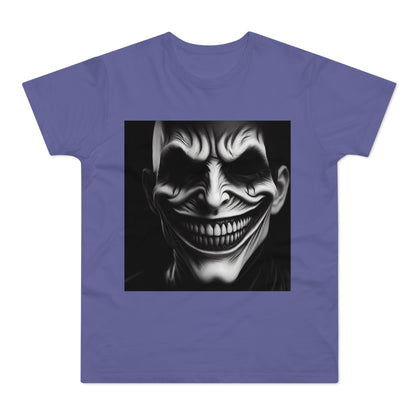 Creepy Clown Unisex T-Shirt - Unisex Graphic Tee for Halloween, Horror Fans, Costume Party, Unique Gift Idea, Spooky Apparel