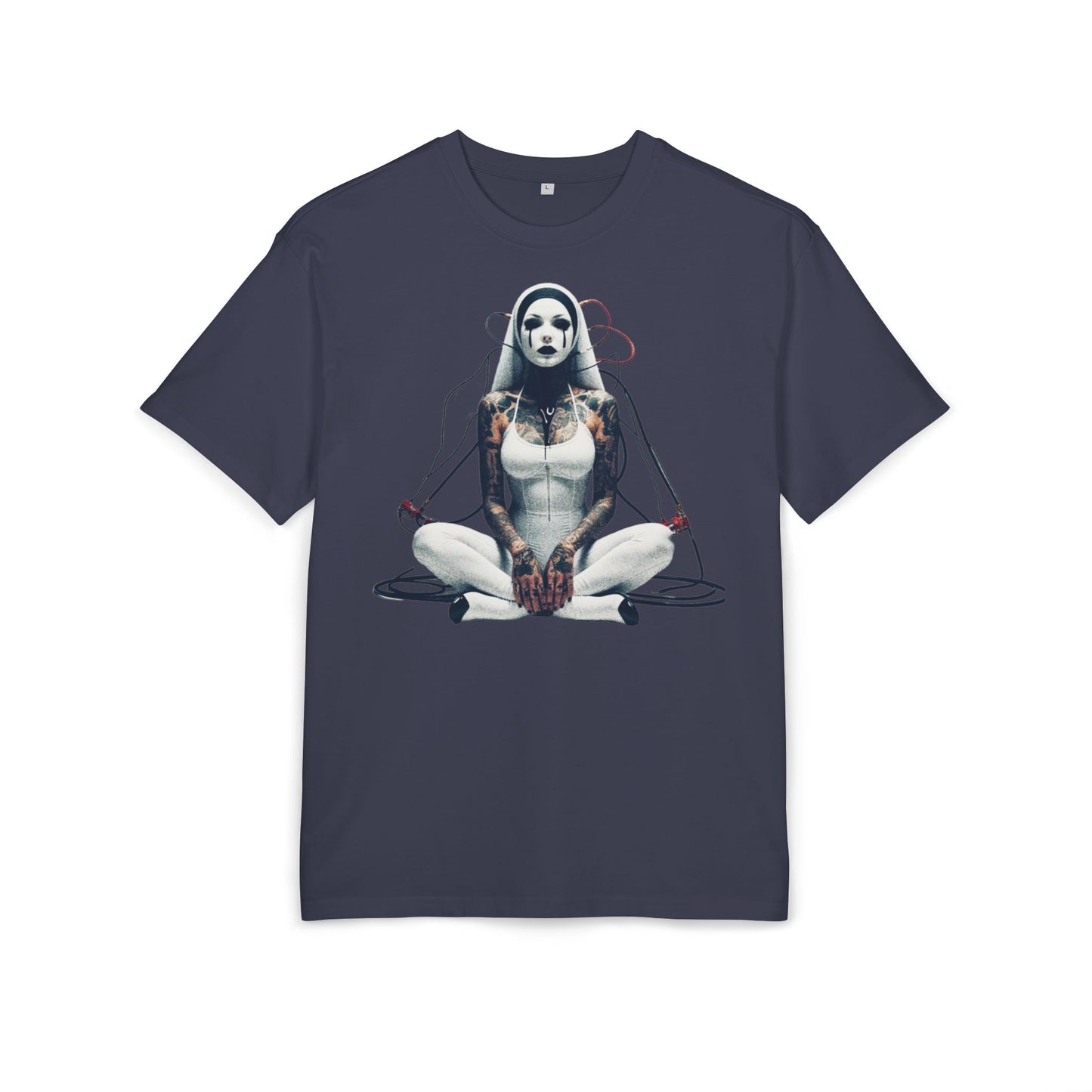Artistic Unisex Oversize Tee - Unique Graphic Design for Creative Spirits