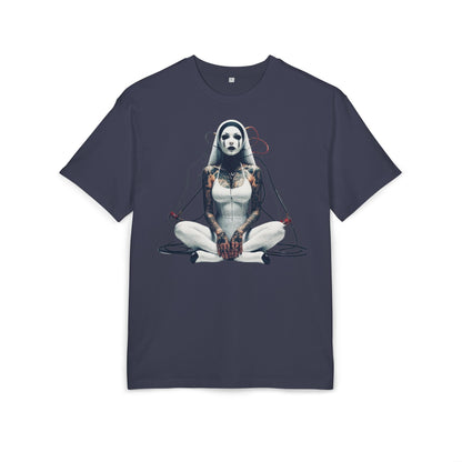 Artistic Unisex Oversize Tee - Unique Graphic Design for Creative Spirits