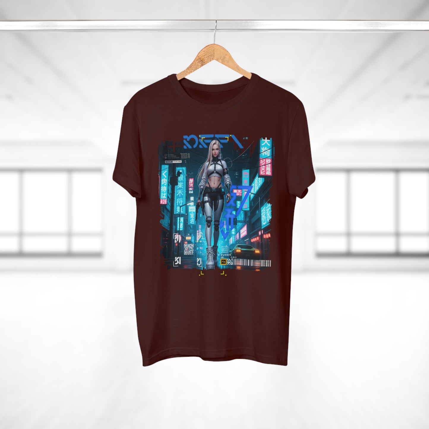 Urban Cyberpunk Unisex T-Shirt, Graphic Tee, Streetwear, Casual Outfit, Festival Wear, Gift for Tech Lovers