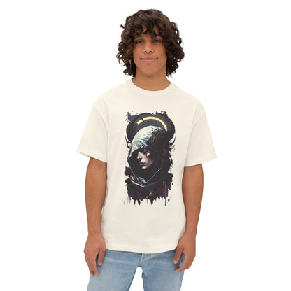 Urban Art Oversized Tee, Graphic Tee, Streetwear Shirt, Unique Art Clothing, Casual Fashion Top, Artistic Unisex T-Shirt