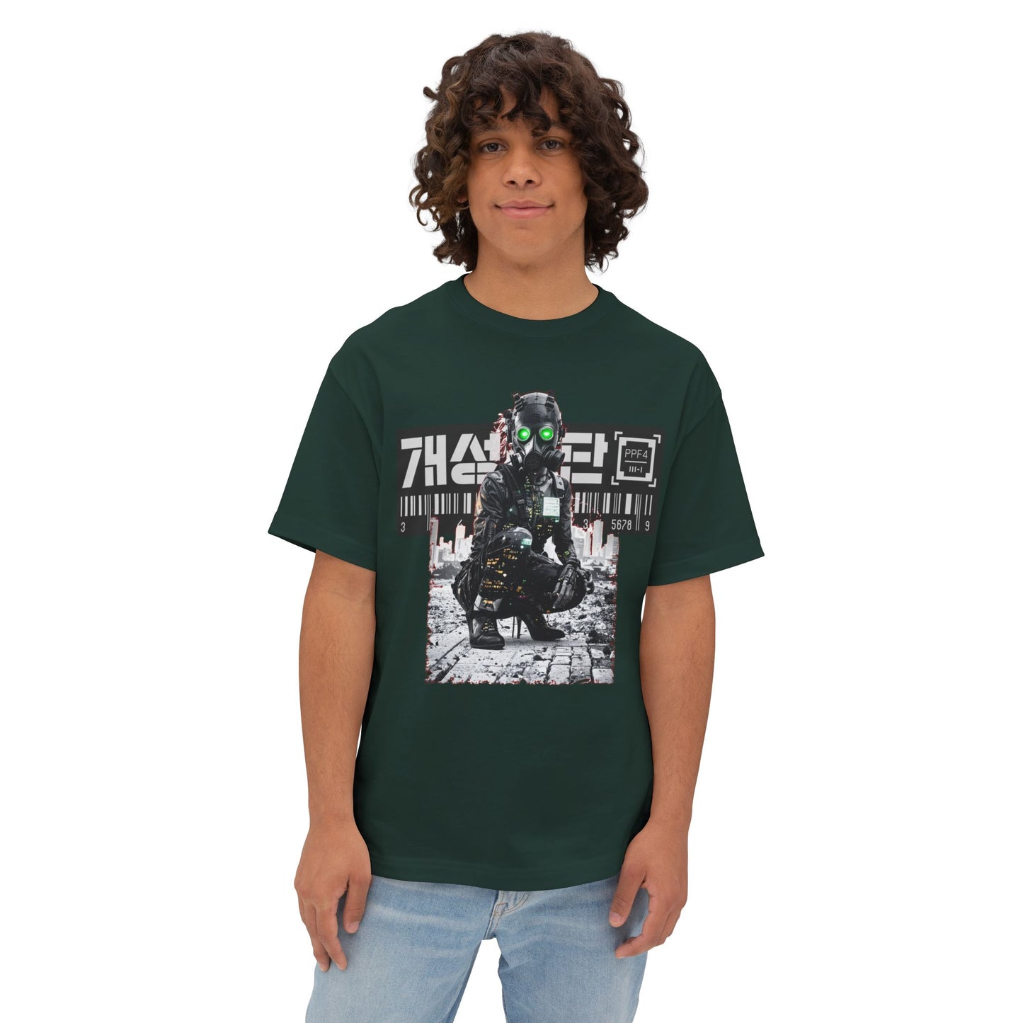 Unisex Oversized Graphic Tee with Futuristic Design, Casual Streetwear, Gift for Gamers, Unique Art Tee for All Occasions, Comfortable [...]