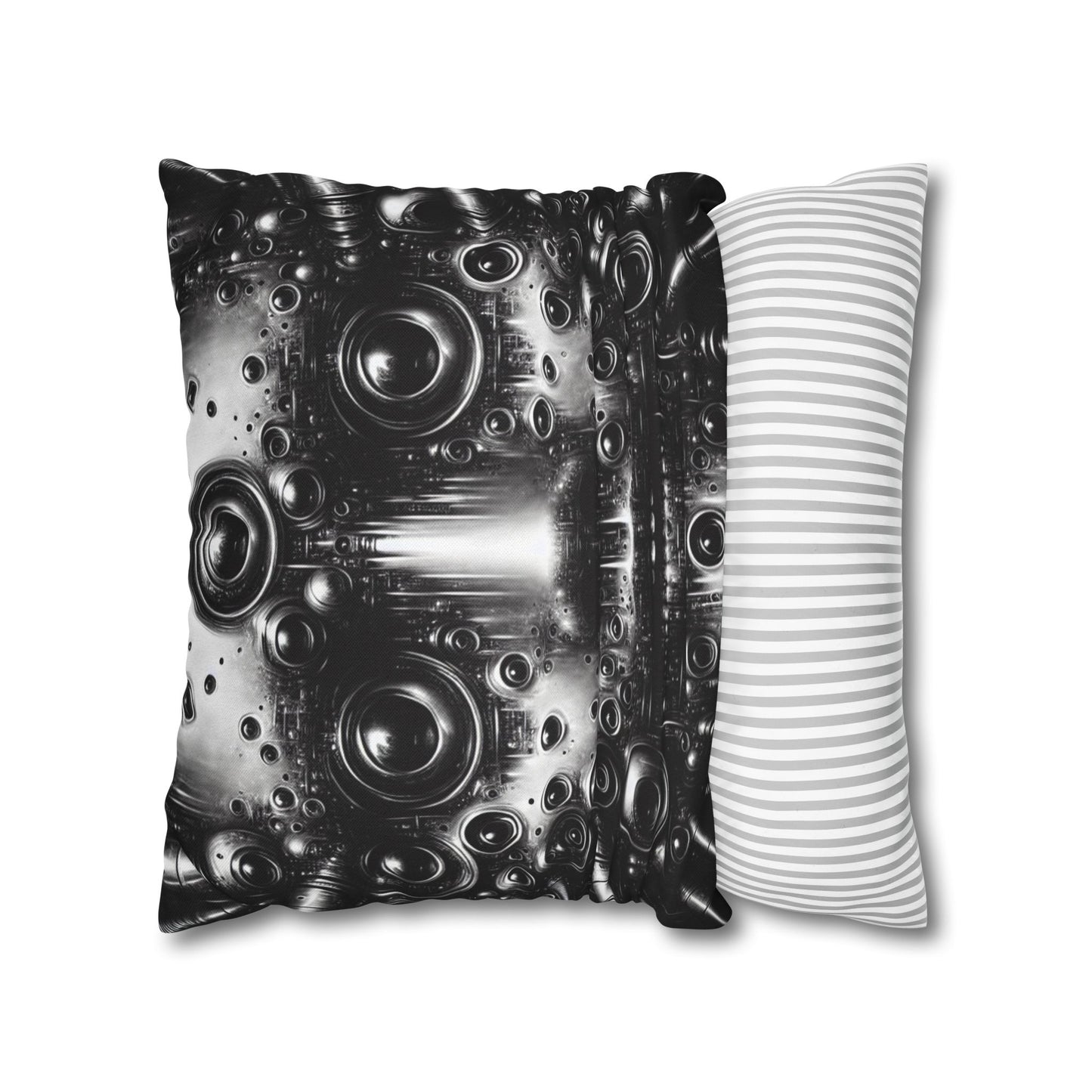 Funky Geometric Pillowcase, Modern Home Decor, Unique Throw Pillow Cover, Artistic Cushion Cover, Gift for Art Lovers