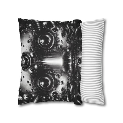 Funky Geometric Pillowcase, Modern Home Decor, Unique Throw Pillow Cover, Artistic Cushion Cover, Gift for Art Lovers