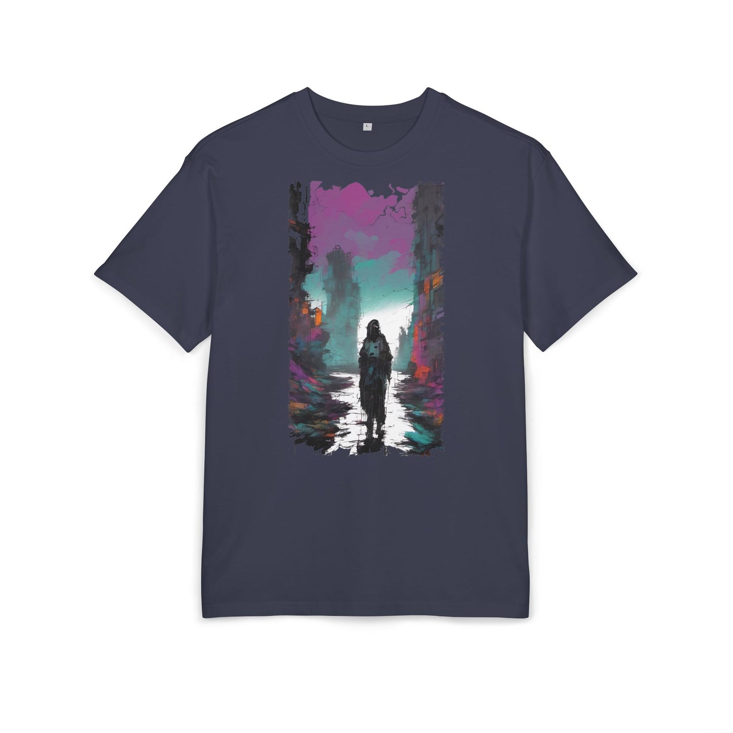 Unisex Oversized Graphic Tee with Forest Silhouette | Comfy Casual Wear, Gift for Nature Lovers, Ideal for Camping, Hiking, Everyday Style