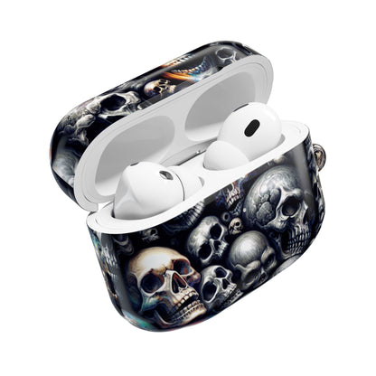 Gothic Skull AirPod Cases - Edgy Accessories for Music Lovers, Unique Gift for Teens, Halloween, Gothic Style, Skull Designs