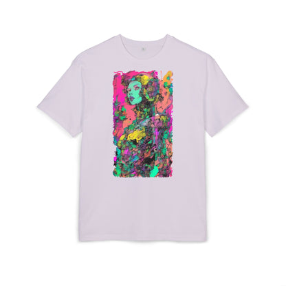 Artistic Oversize Tee - Vibrant Graphic Shirt, Casual Streetwear, Unique Gift for Art Lovers, Everyday Wear, Graphic Tee