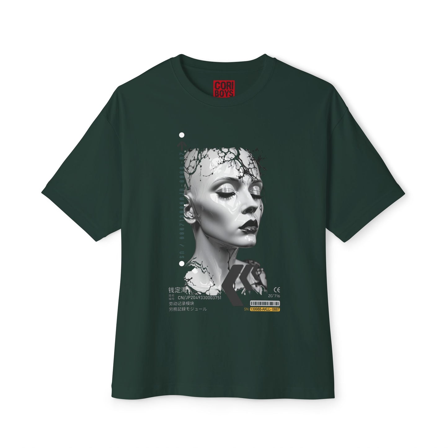Chic Graphic Tee, Unisex Streetwear, Trendy Oversized Shirt, Modern Art T-Shirt, Casual Wear for Everyday Style