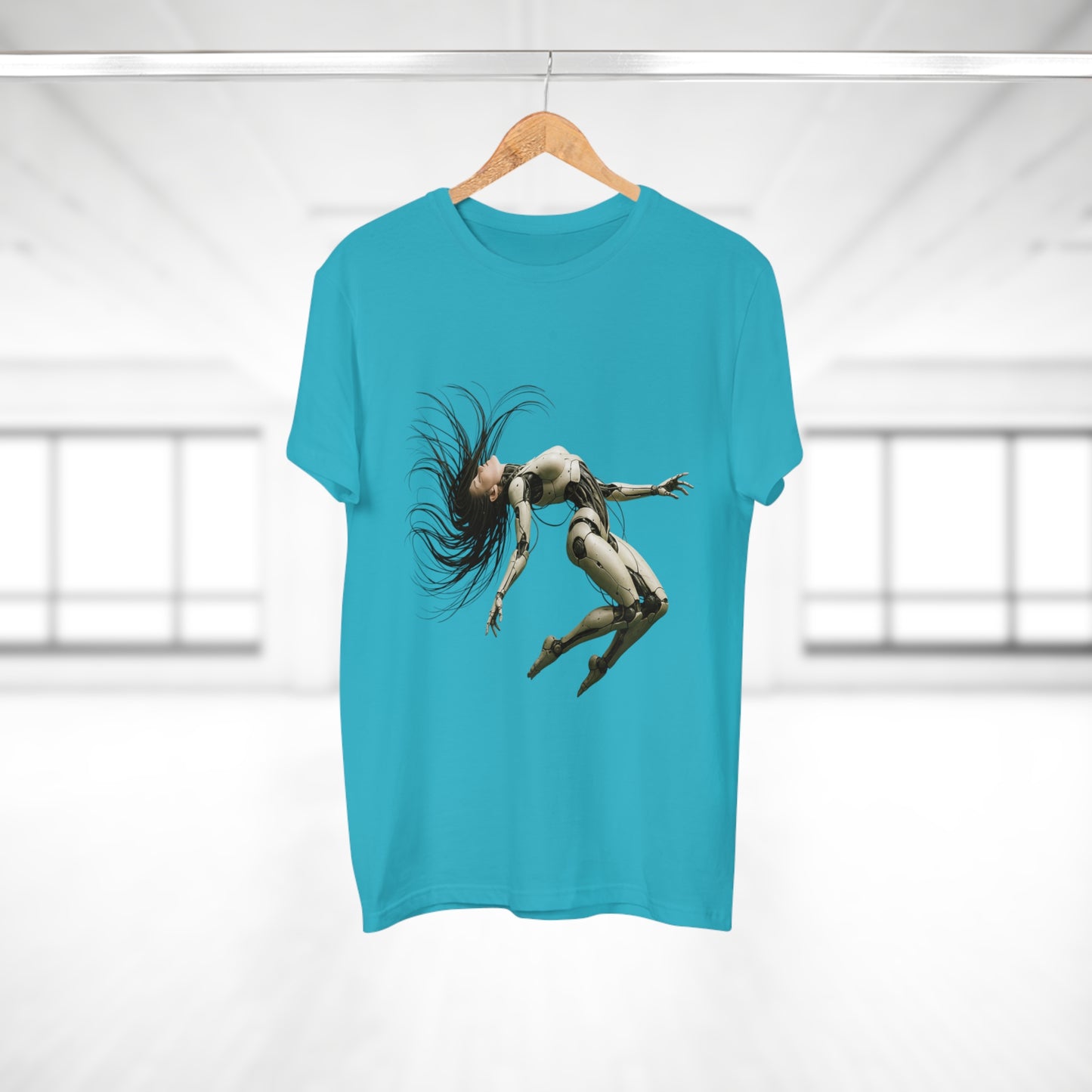 Futuristic Robot Graphic Tee for Men & Women, Tech Lover Gift, Unisex T-Shirt, Casual Wear, Unique Gift, Trendy Fashion