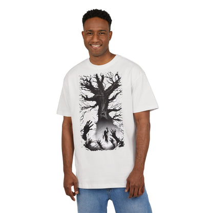 Mystical Tree Oversized Tee - Unisex Heavyweight Shirt, Nature-Inspired Fashion, Gift for Nature Lovers, Outdoor Adventure Wear, Boho [...]