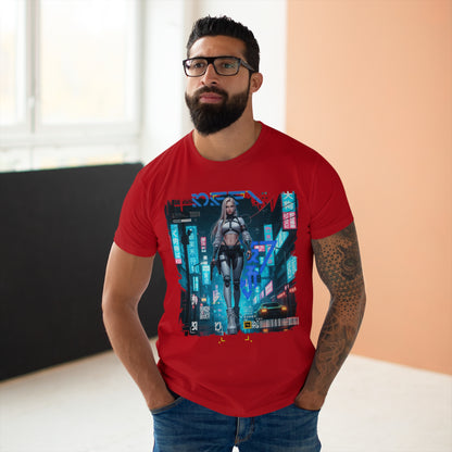 Urban Cyberpunk Unisex T-Shirt, Graphic Tee, Streetwear, Casual Outfit, Festival Wear, Gift for Tech Lovers
