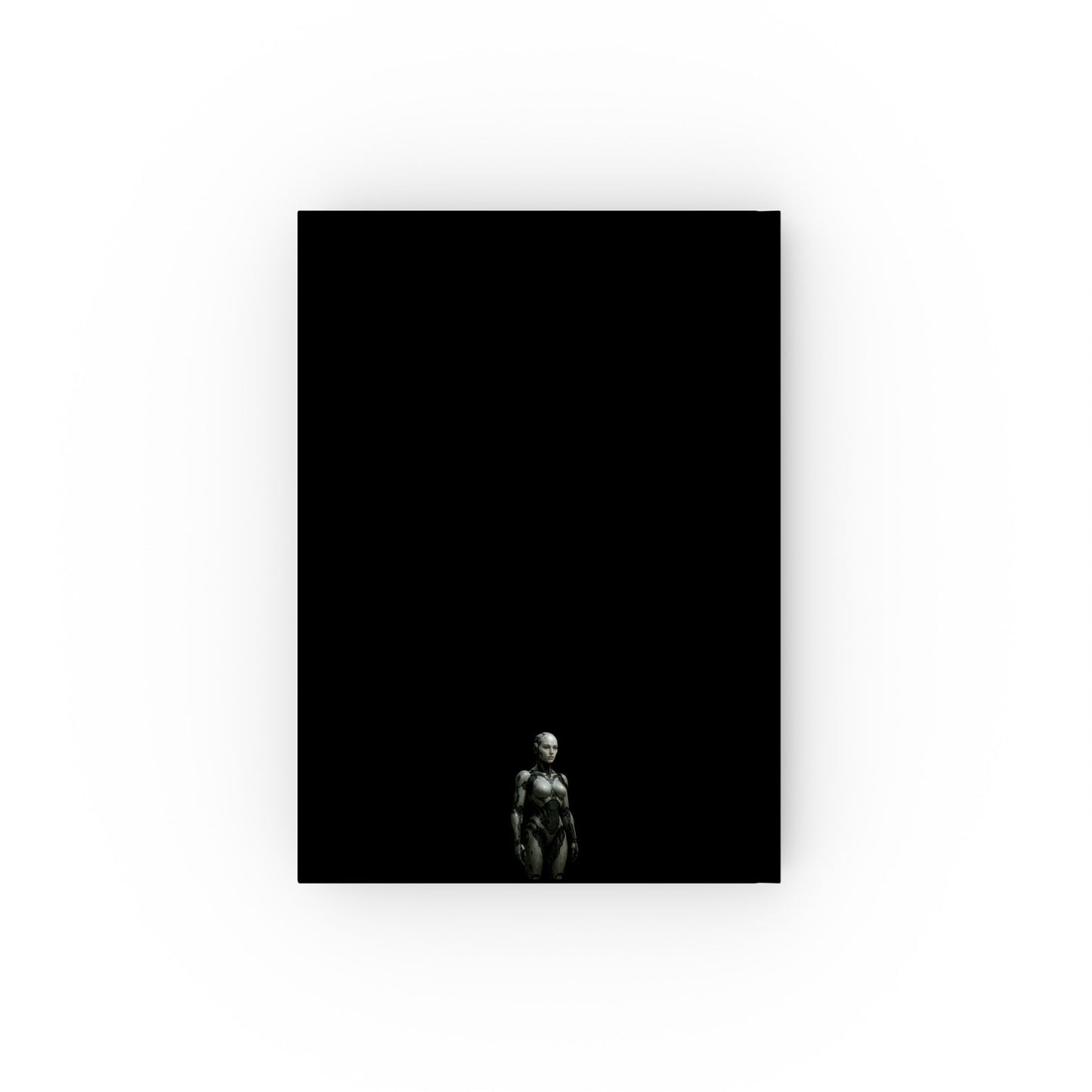 Futuristic Robot-Themed Hard Backed Journal - Perfect for Sci-Fi Lovers, Note-Taking, Goal Setting, Sketching, Gift Ideas