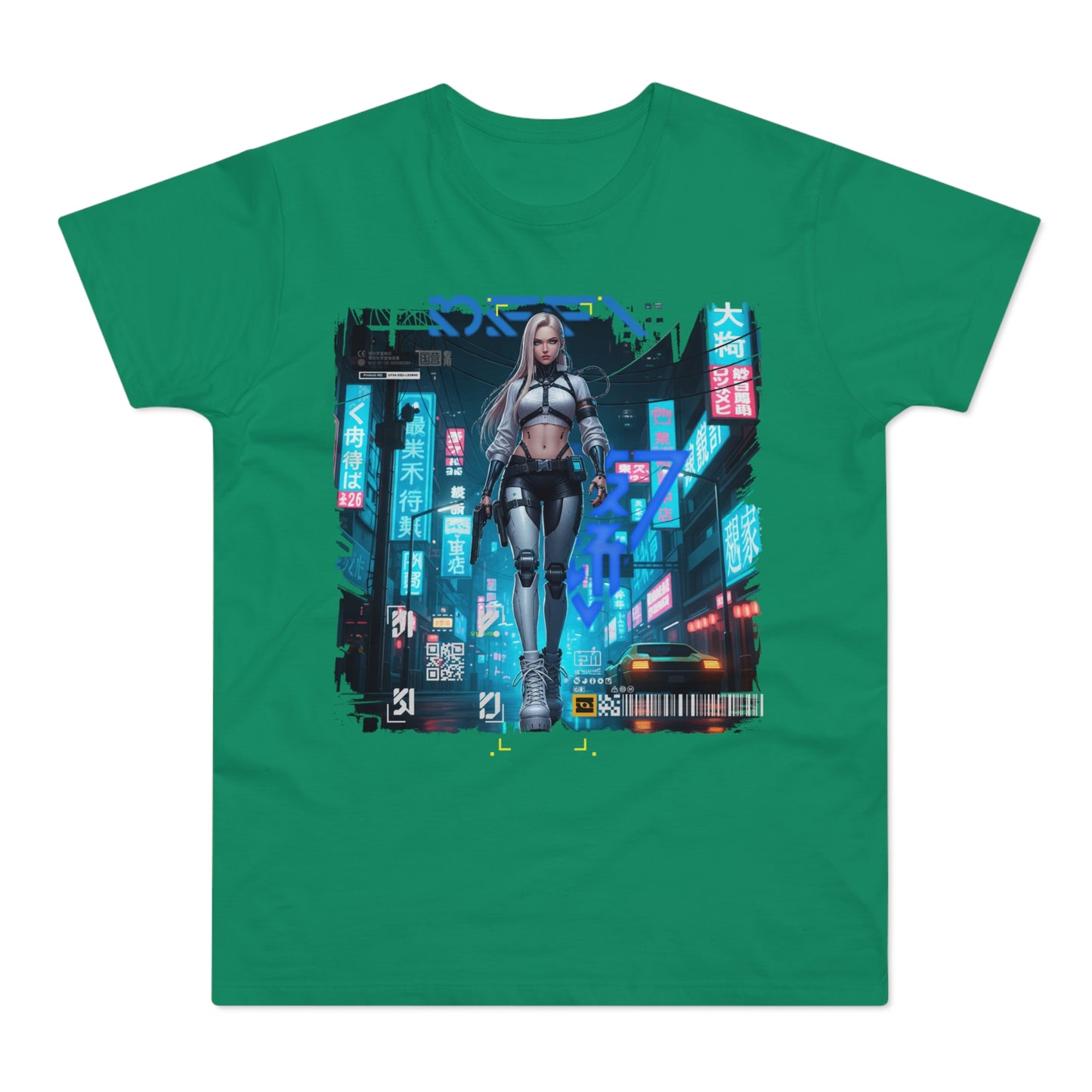 Urban Cyberpunk Unisex T-Shirt, Graphic Tee, Streetwear, Casual Outfit, Festival Wear, Gift for Tech Lovers