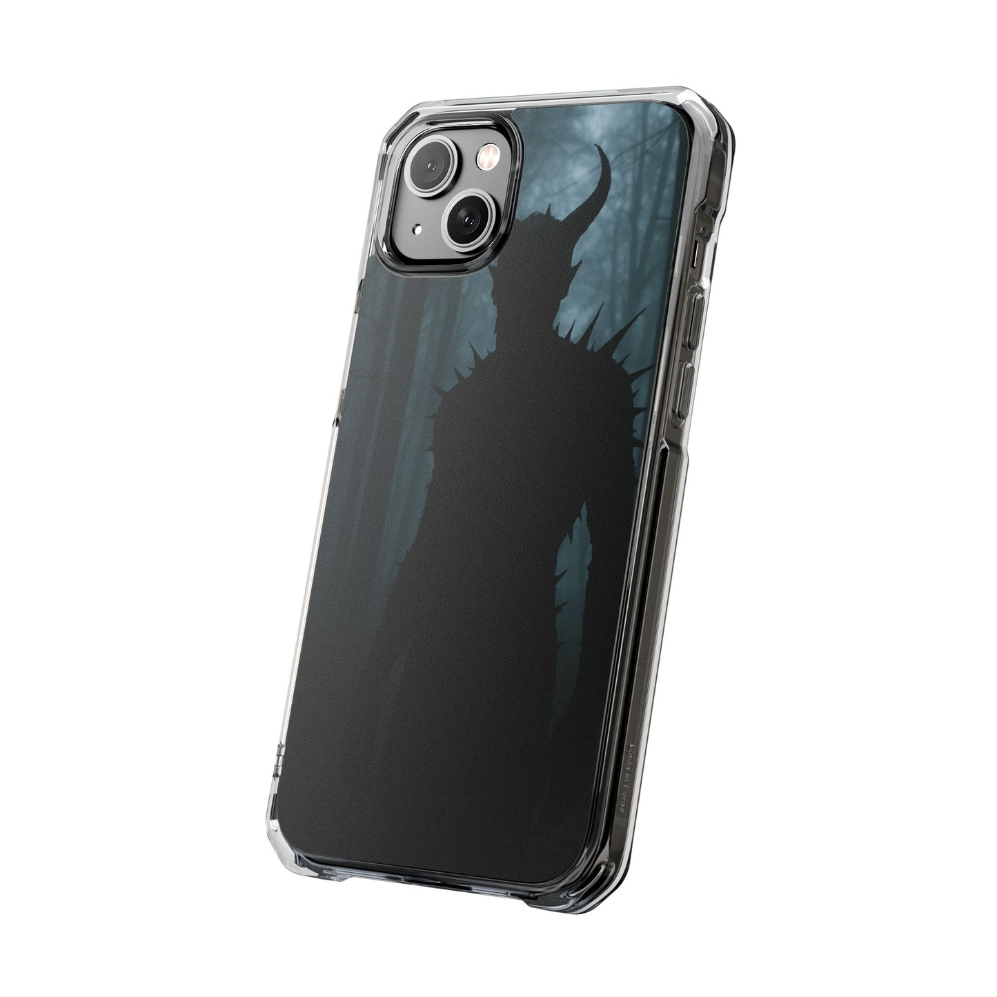 Magnetic Phone Cases, Dark Fantasy Case, Spooky Halloween Accessory, Gift for Gamers, Customizable Clear Impact Cover