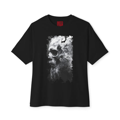 Edgy Oversized Graphic Tee | Casual Streetwear, Unisex T-Shirt, Skull Design, Gifts for Him/Her, Everyday Wear