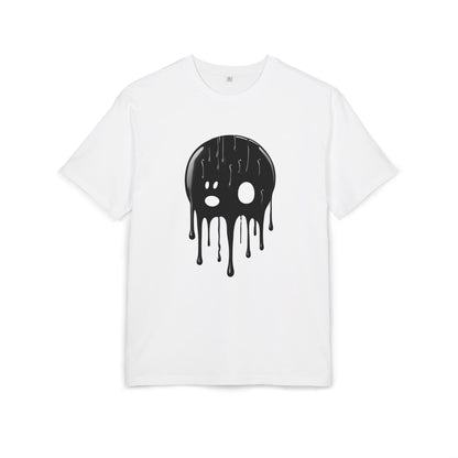 Edgy Skull Graphic Unisex Heavy Oversize Tee