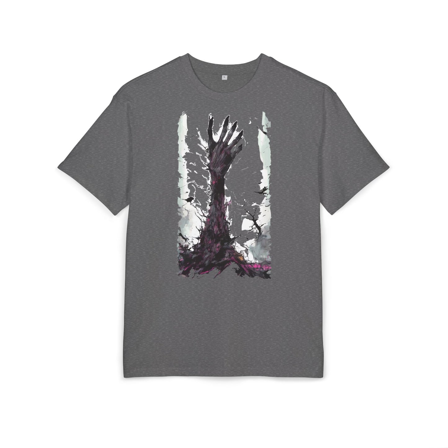 Artistic Oversized Unisex Tee, Graphic Tee, Casual Wear, Streetwear Style, Gift for Art Lovers, Unique T-Shirt Design