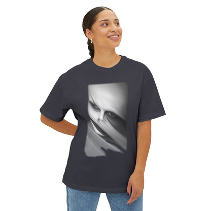 Artistic Unisex Oversized Tee, Trendy Streetwear Top, Graphic Tee for Casual Wear, Aesthetic Gift for Art Lovers, Fashion Statement Shirt