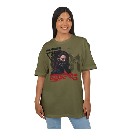 Cyberpunk Aesthetic Unisex Oversize Tee | Stylish Streetwear, Gift for Gamers, Casual Wear, Graphic Tee, Unique Fashion Statement