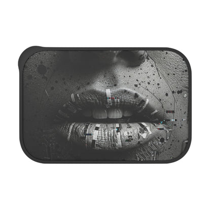 Stylish BPA-Free Bento Box for Lunch, Trendy Meal Prep Container, Eco-Friendly Food Storage, Gifts for Foodies, Portable Utensils Included