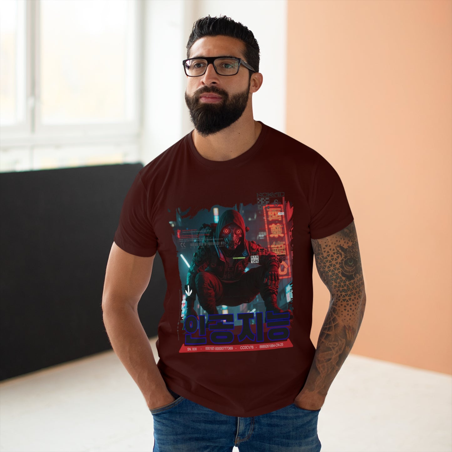 Urban Cyberpunk T-Shirt, Graphic Tee, Streetwear Shirt, Unisex Fashion, Gift for Gamers, Trendy Art Tee, Tokyo Style Apparel