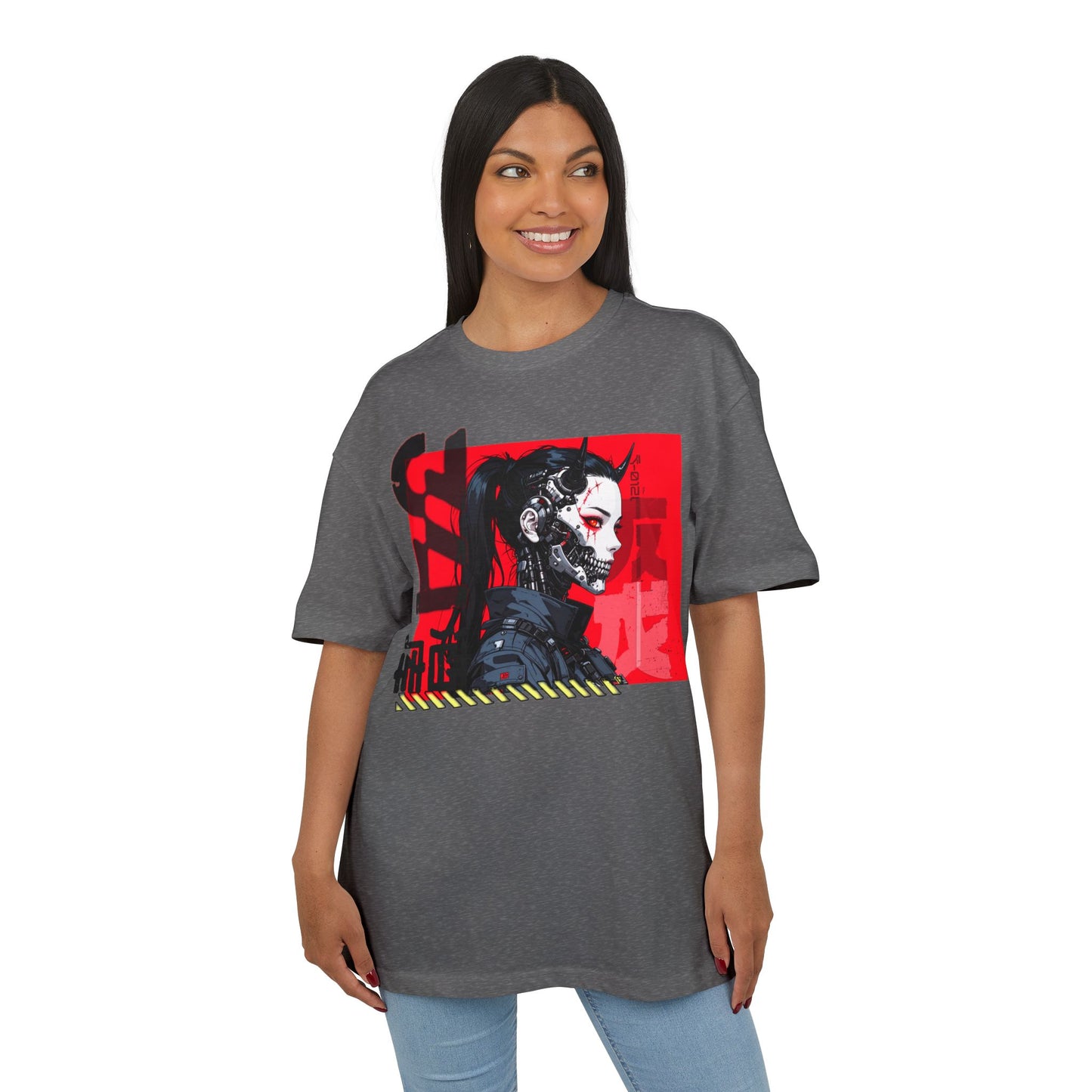 Cyber Edgy Oversize T-Shirt