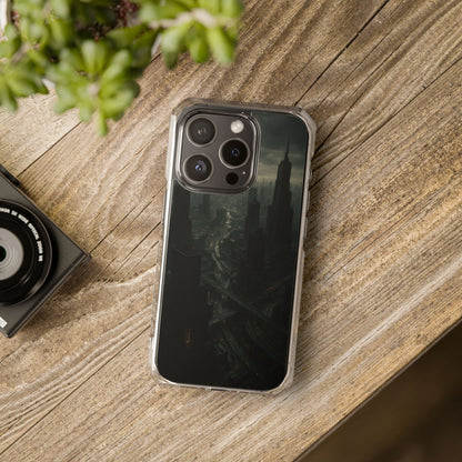 Magnetic Clear Impact Cases for a Stylish and Protective Phone Add a Futuristic Touch, Gift for Tech Lovers, Birthday or Holiday Present