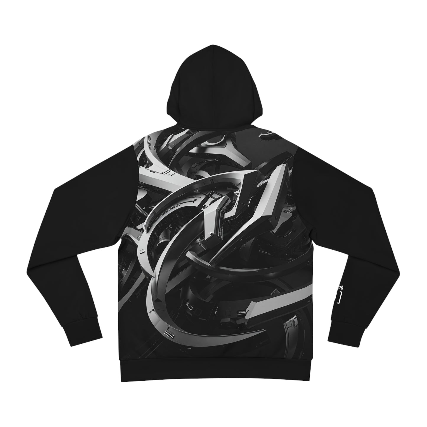 Edgy Graphic Hoodie - Disturbing Faith Quote