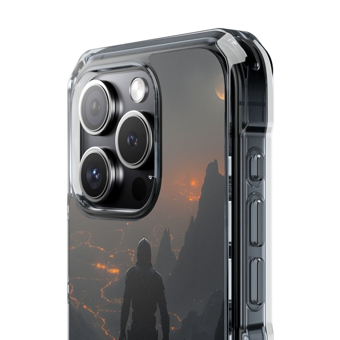 Magnetic Clear Impact Phone Cases, Adventure Phone Cover, Gamer Gift, Customizable Phone Shell, Trendy Tech Accessory