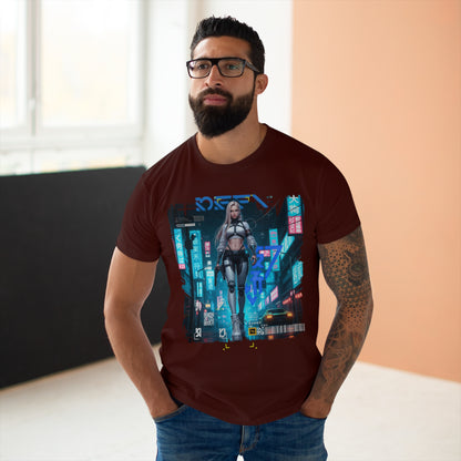 Urban Cyberpunk Unisex T-Shirt, Graphic Tee, Streetwear, Casual Outfit, Festival Wear, Gift for Tech Lovers