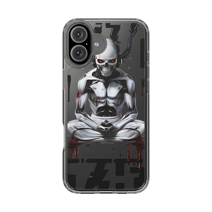 Clear Phone Cases with Cyber Design