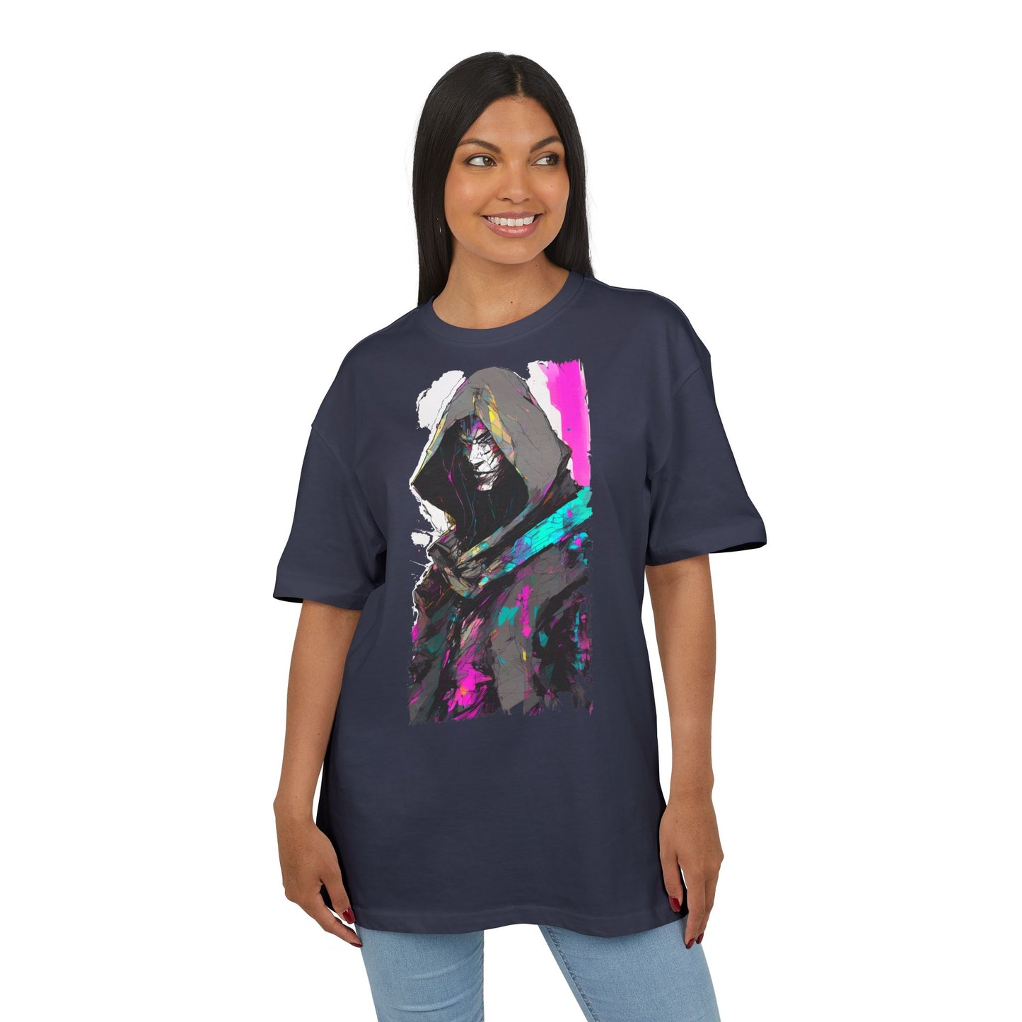 Stylish Oversized Graphic Tee featuring Artistic Illustration, Casual Wear, Unisex T-Shirt, Streetwear Fashion, Gift for Art Lovers
