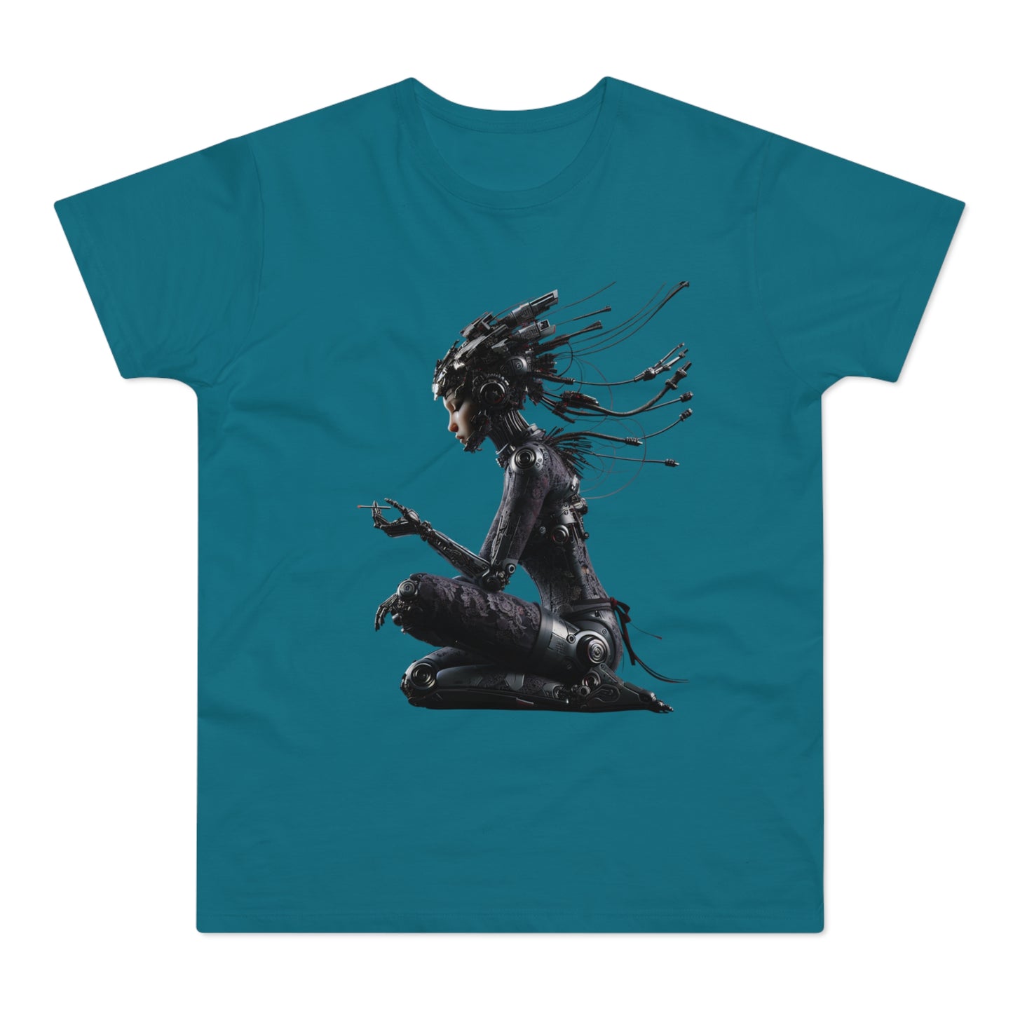 Futuristic Cyberpunk Unisex T-Shirt - Unique Graphic Tee