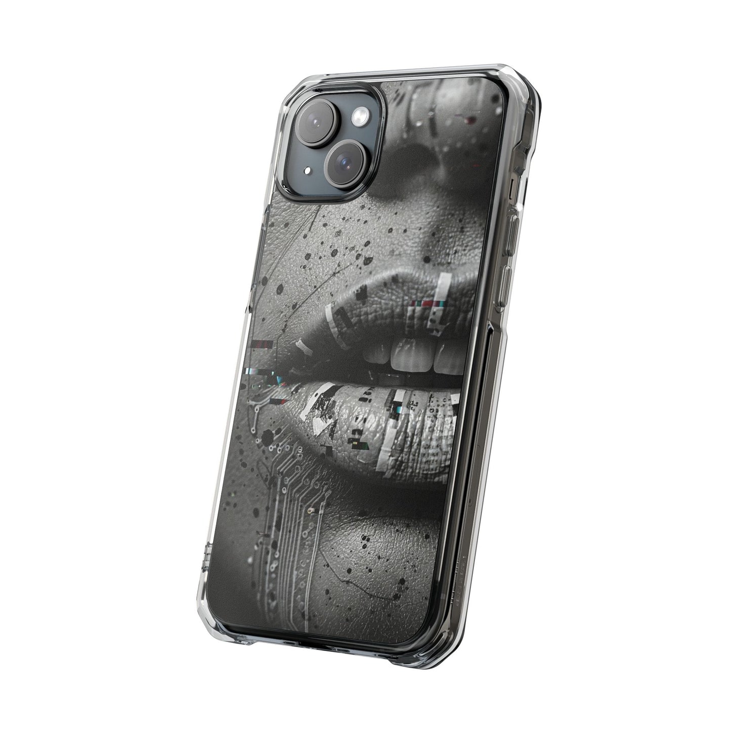 Magnetic Clear Impact Phone Case for Stylish Protection, Urban Aesthetic, Trendy Gift, Phone Accessories, Personalized Present