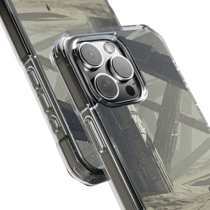 Magnetic Clear Impact Cases - Aesthetic Phone Protection, Unique Gift for Tech Lovers, Sleek Design for Minimalists