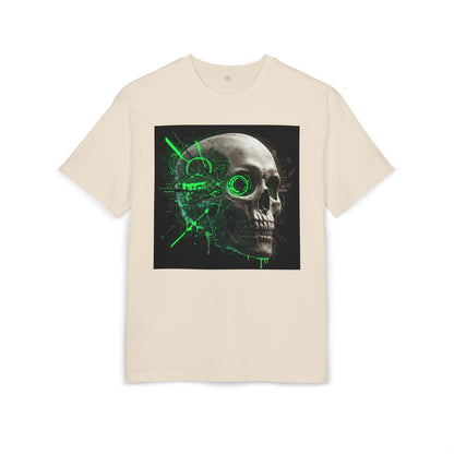 Edgy Graphic Oversize Tee | Skull Design | Streetwear Style, Casual Outfit, Music Festival Essential, Unique Gift, Unisex Apparel
