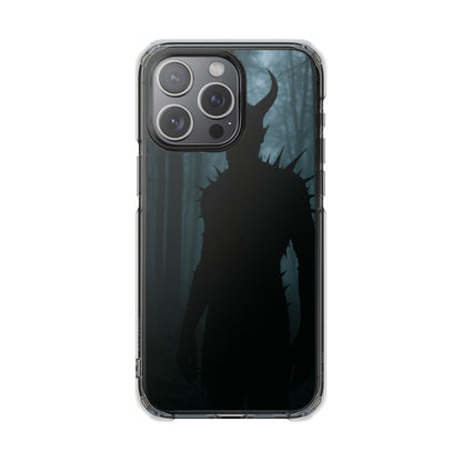 Magnetic Phone Cases, Dark Fantasy Case, Spooky Halloween Accessory, Gift for Gamers, Customizable Clear Impact Cover