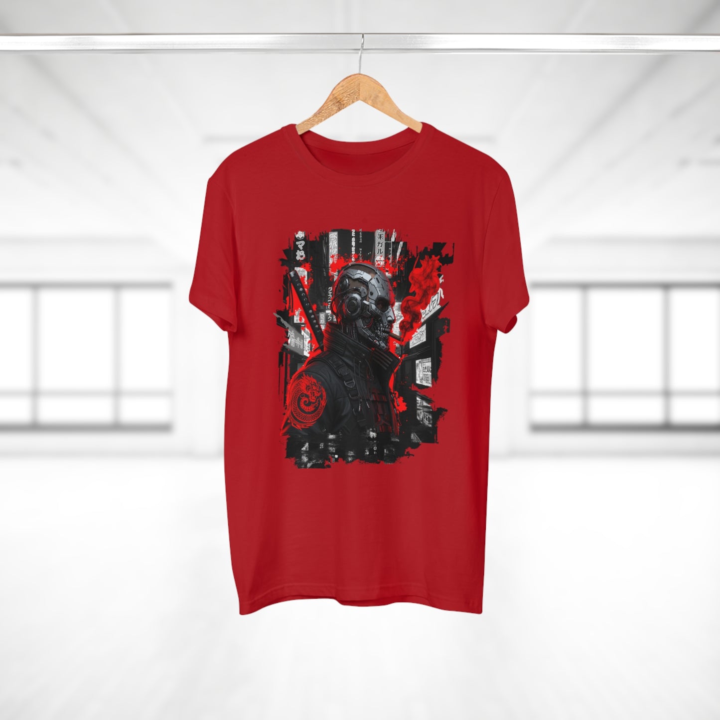 Unisex Graphic Tee - Urban Skull Design, Streetwear Shirt, Cool T-Shirt, Casual Fashion, Edgy Gift for Him, Festival Wear