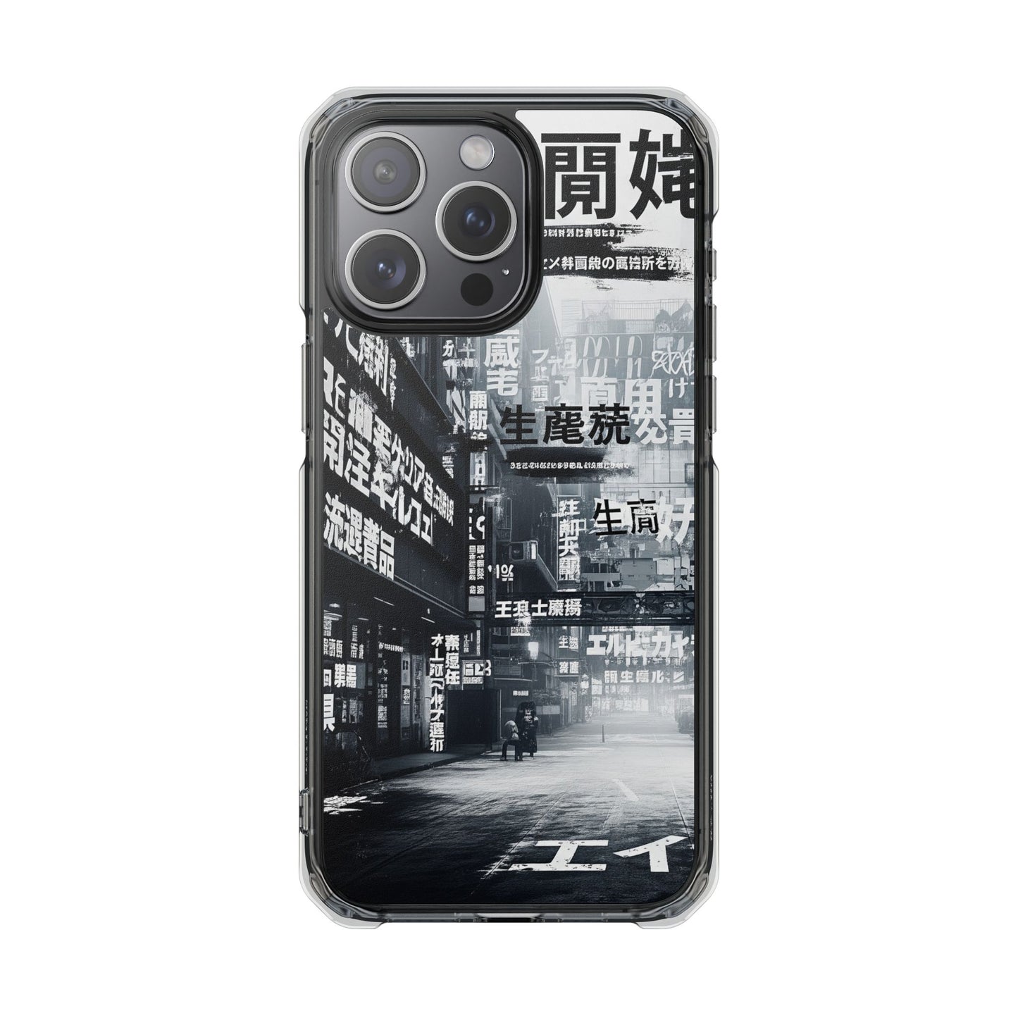 Stylish Magnetic Clear Impact Cases, Phone Protection, Urban Aesthetic, Gift for Tech Lovers, Summer Vibes, Trendy Accessories