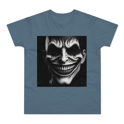 Creepy Clown Unisex T-Shirt - Unisex Graphic Tee for Halloween, Horror Fans, Costume Party, Unique Gift Idea, Spooky Apparel