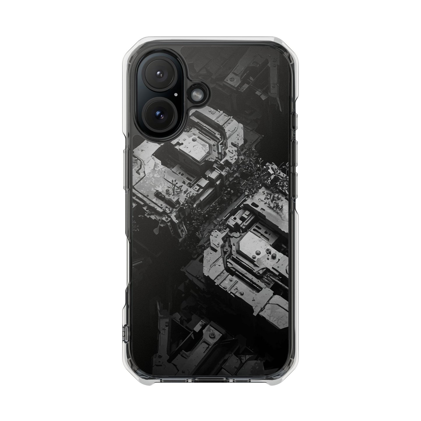 Stylish Magnetic Clear Impact Cases for iPhone, Heavy-Duty Protection, Customized Cases, Tech Lover Gift, Trendy Phone Accessories