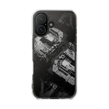 Stylish Magnetic Clear Impact Cases for iPhone, Heavy-Duty Protection, Customized Cases, Tech Lover Gift, Trendy Phone Accessories