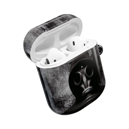Gritty AirPod Cases - Urban Style, Tech Accessories, Music Lover Gift, Black & Gray Aesthetic, Unique Earbud Cases, Trendy Tech Gear