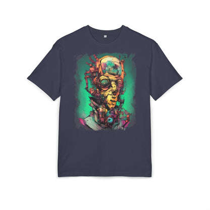 Artistic Oversize Tee Featuring Abstract Portrait, Unisex T-Shirt, Cool Graphic Tee, Streetwear Style, Unique Gifts for Art Lovers