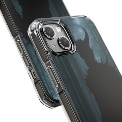Magnetic Phone Cases, Dark Fantasy Case, Spooky Halloween Accessory, Gift for Gamers, Customizable Clear Impact Cover
