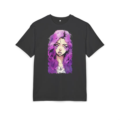 Artistic Oversize Tee - Stylish Women’s Graphic Tee, Casual Streetwear Top, Gift for Her, Unique Art Apparel, Trendy Everyday Wear