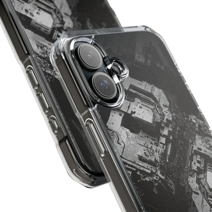 Stylish Magnetic Clear Impact Cases for iPhone, Heavy-Duty Protection, Customized Cases, Tech Lover Gift, Trendy Phone Accessories