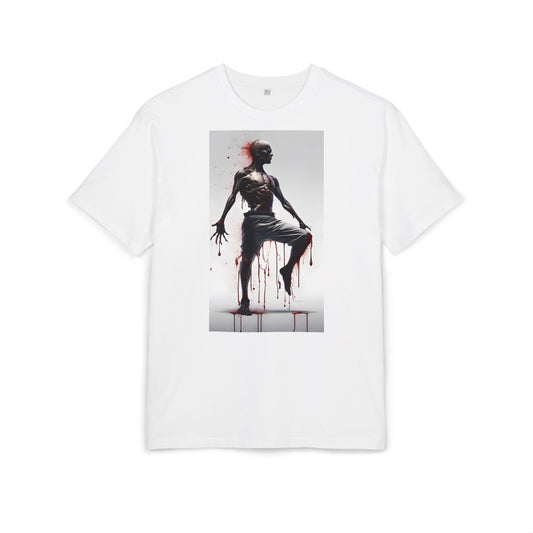 Bold Artistic Unisex Tee, Casual Street Style Shirt, Comfortable Graphic Top, Gift for Art Lovers, Unique Fashion Statement